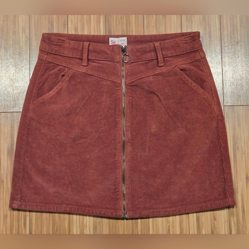 NWOT So Women's Corduroy Skirt